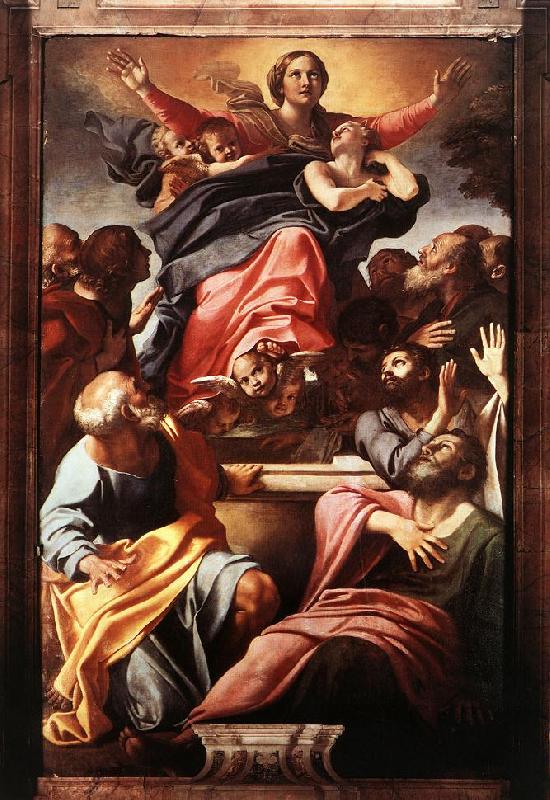 CARRACCI, Annibale Assumption of the Virgin Mary dfg